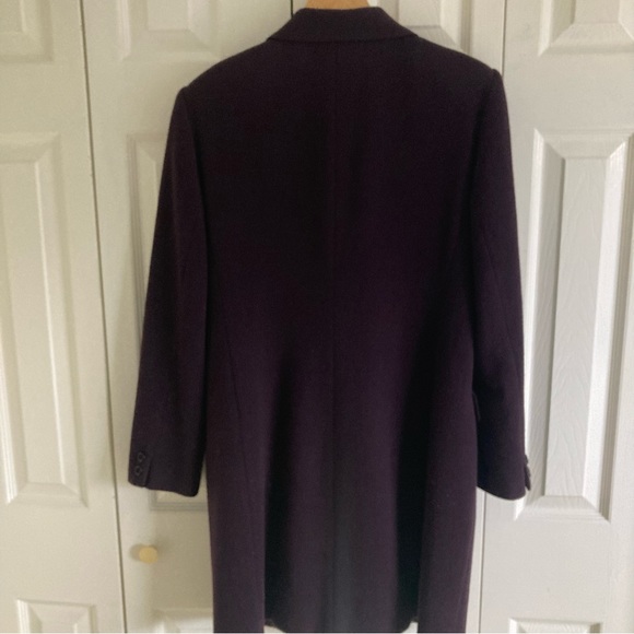 Vintage JAX Wool Cashmere Blend Classic Coat Size 6 - Picture 2 of 16